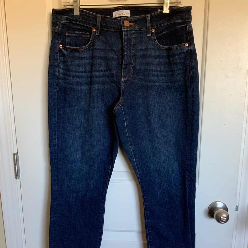 Loft Curvy Skinny Jeans